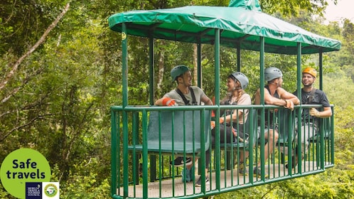 Regenwald-Abenteuer in Costa Rica Luftstraßenbahn-Tour Braulio Carrillo