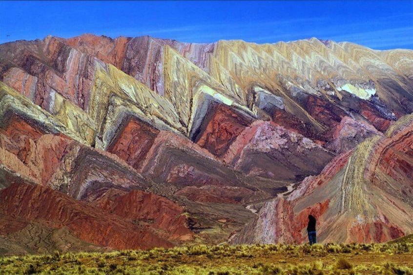 Viewpoint of Serranías del Hornocal (Hill of 14 Colors) - Jujuy - Argentina