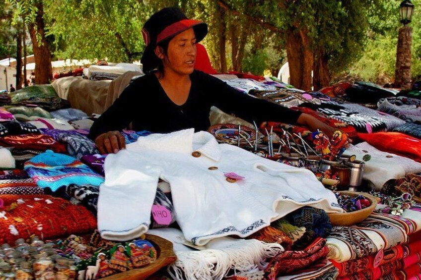 Sale of Regional Products - Purmamarca People's Square - Jujuy - Argentina
