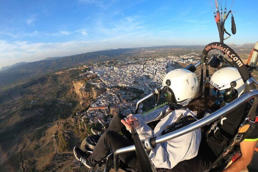 30-minute paramotor flight in Ronda