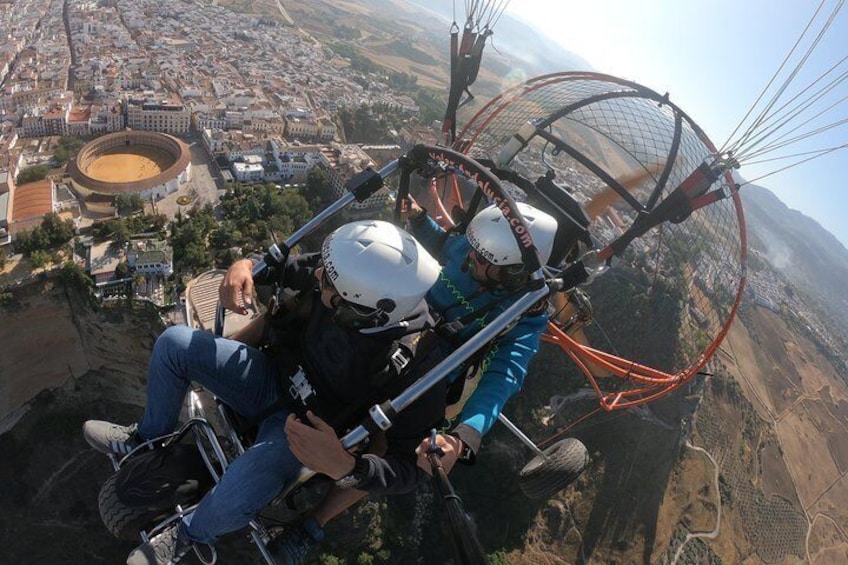 30-minute paramotor flight in Ronda