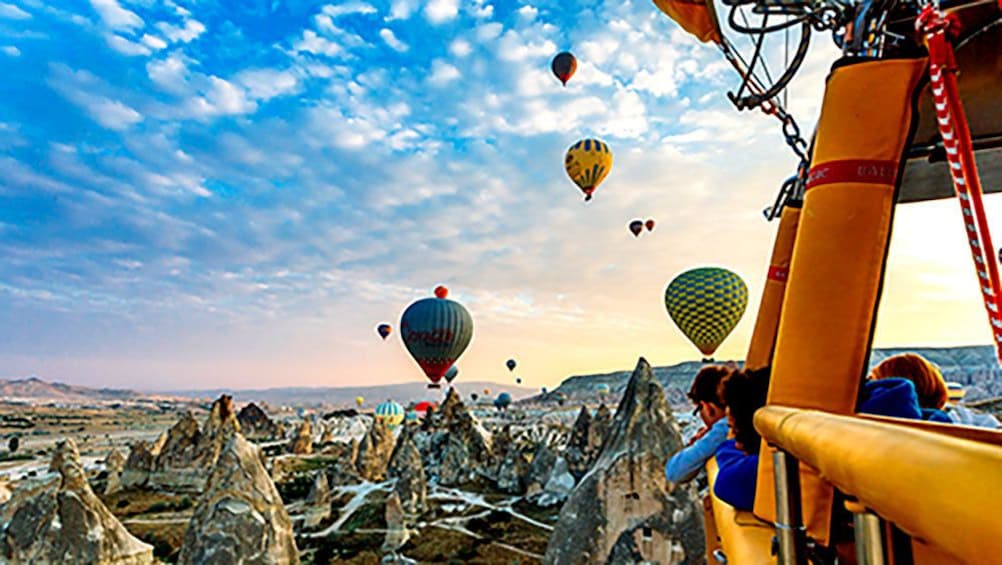 Show item 4 of 5. Hot Air Balloons over Cappadocia