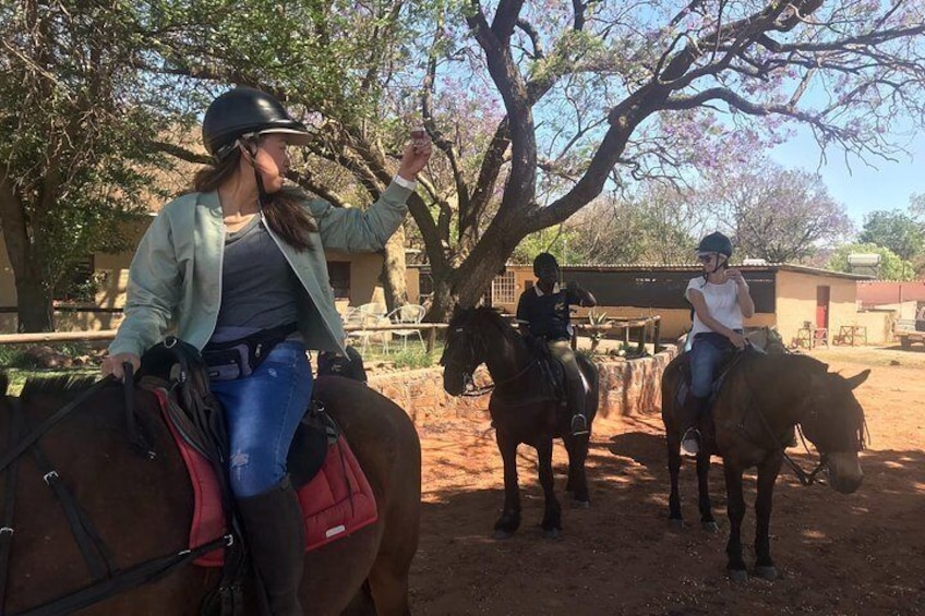 Horse riding safari from Johannesburg