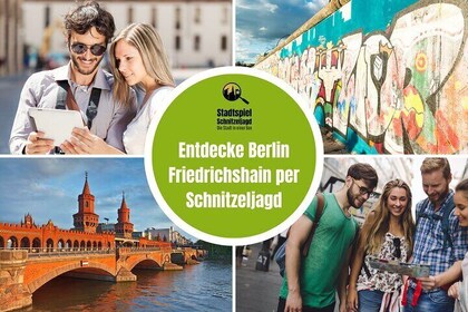 City game scavenger hunt Berlin Friedrichshain - independent city tour
