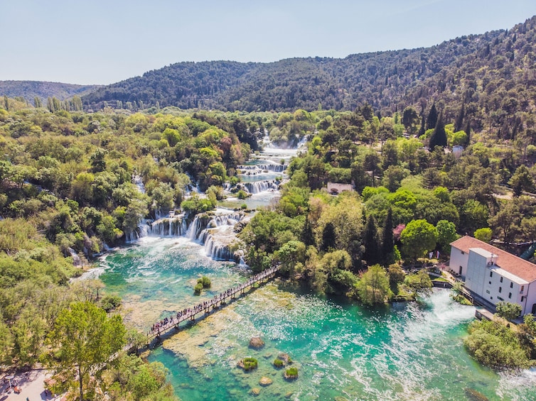 Krka Waterfalls Day tour with Wine Tasting from Split/Trogir