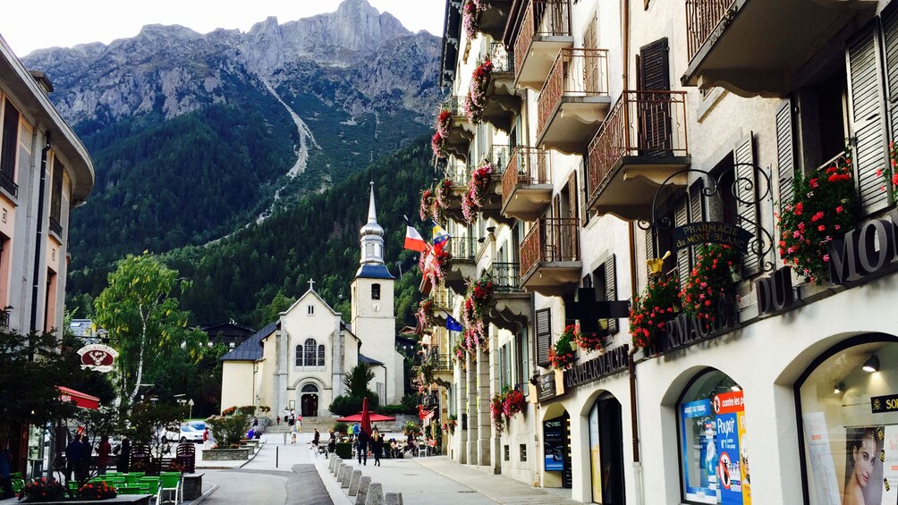 Street view of Chamonix