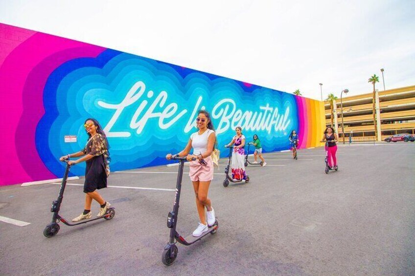 Rent Electric Scooters in Downtown Las Vegas