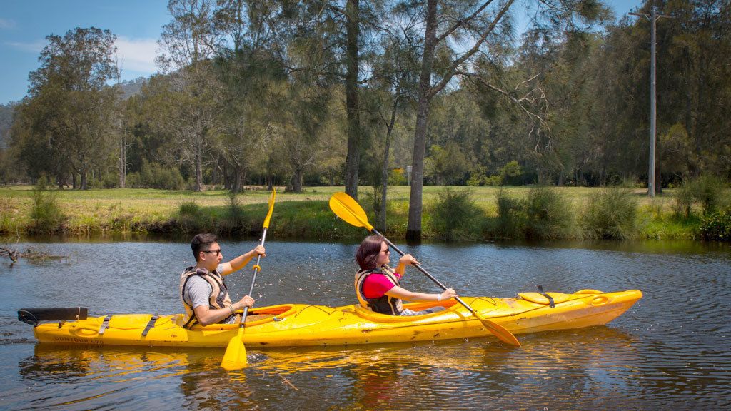 Eco Kayaking Adventure at Glenworth Valley