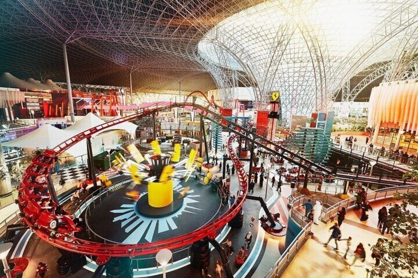 Admission Ticket to Ferrari World in Abu Dhabi