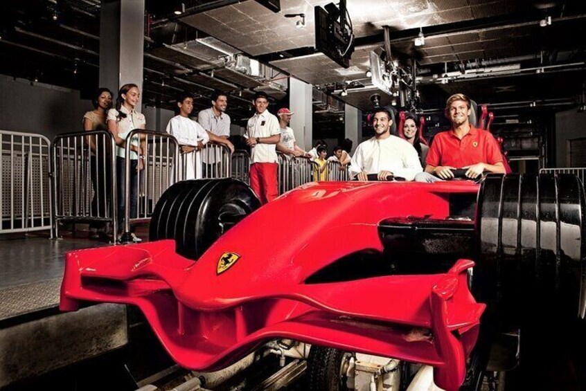 Admission Ticket to Ferrari World in Abu Dhabi