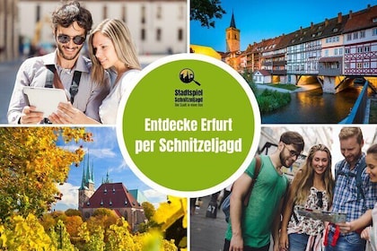 City game scavenger hunt Erfurt - independent city tour I discovery tour