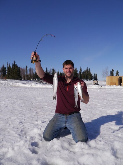 Aurora Ice Fishing Excursion