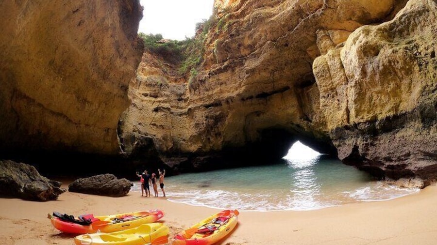 Kayak Tours to Benagil & Marinha Beach - From Portimão