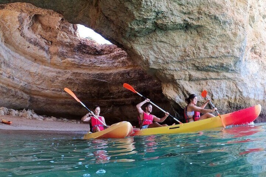 Kayak Tours to Benagil & Marinha Beach - From Portimão