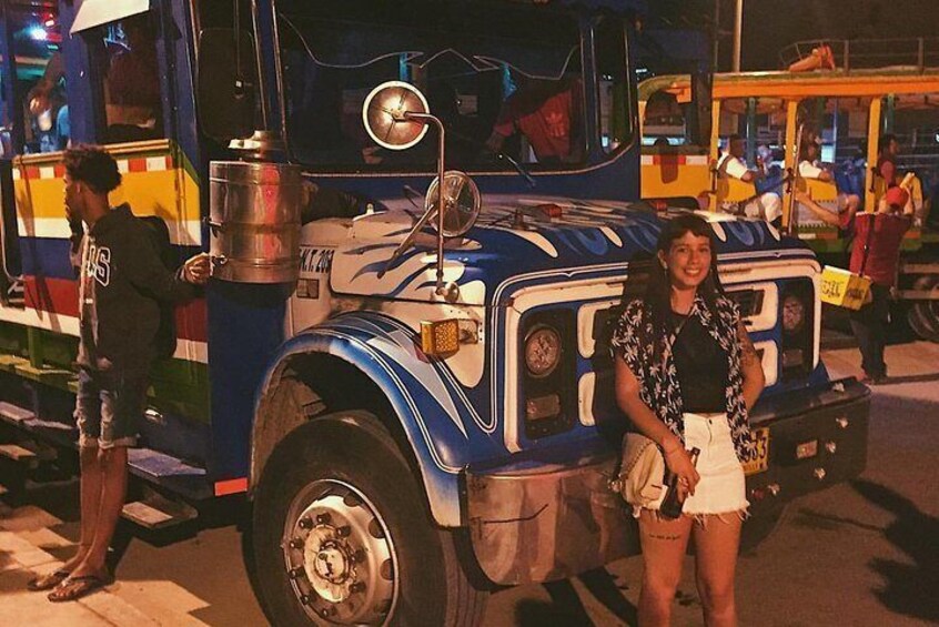 Cartagena: Party and Drinks in The Chiva Bus