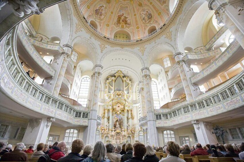 Concert in the Frauenkirche Dresden © Photo Fouad-Vollmer, Katja - Tourism Marketing Corporation Saxony mbH