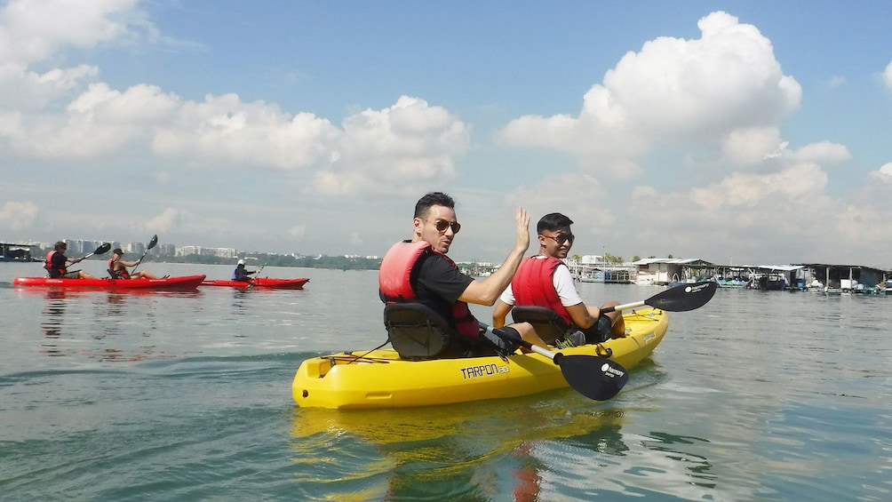Show item 1 of 5. Kayakers