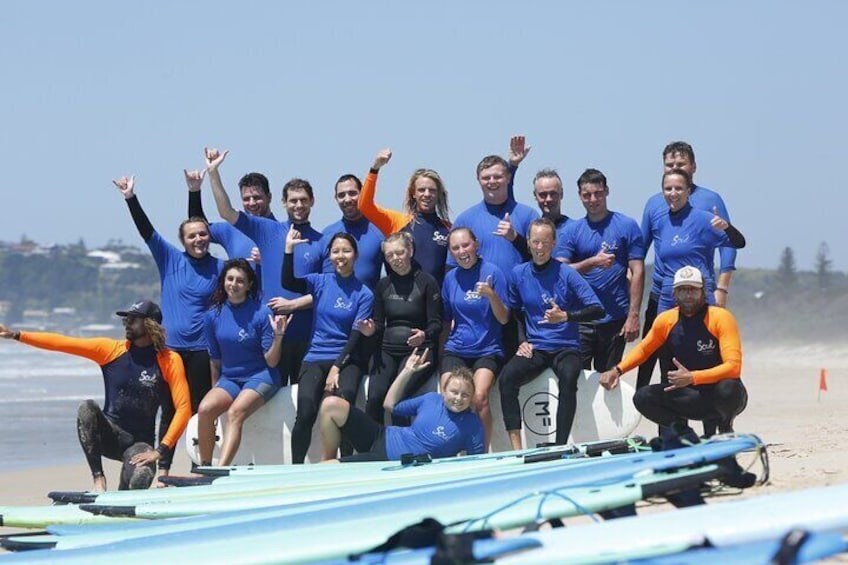 Half Day Guided Surf Lesson in Byron Bay