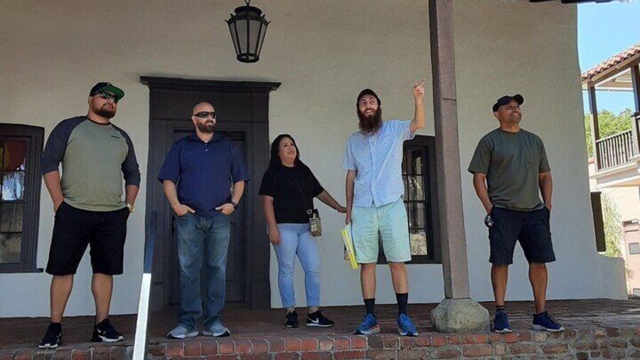 Exploring the Hill-Carillo adobe, built 1826
