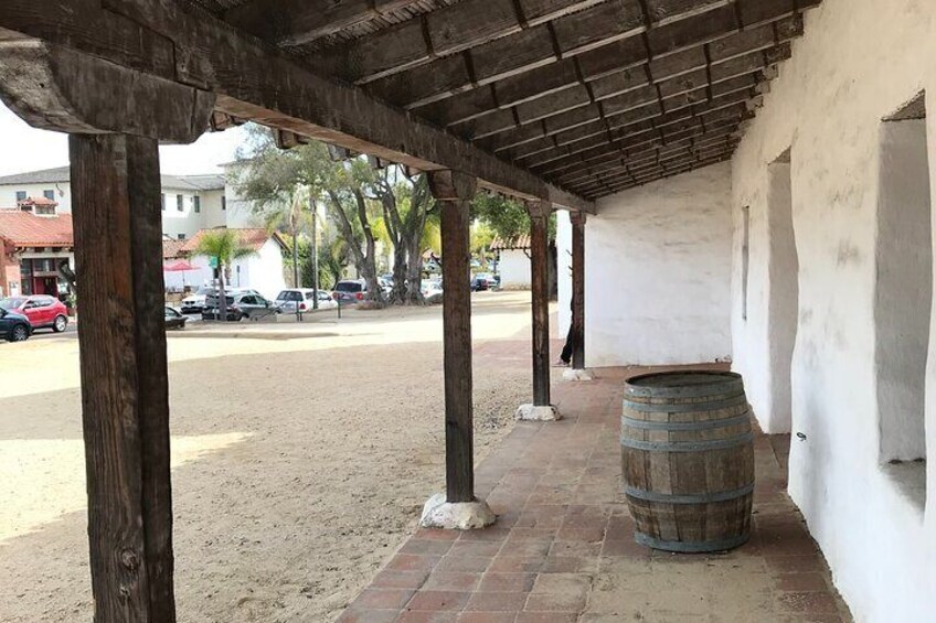 Soldiers' quarters of El Presidio.