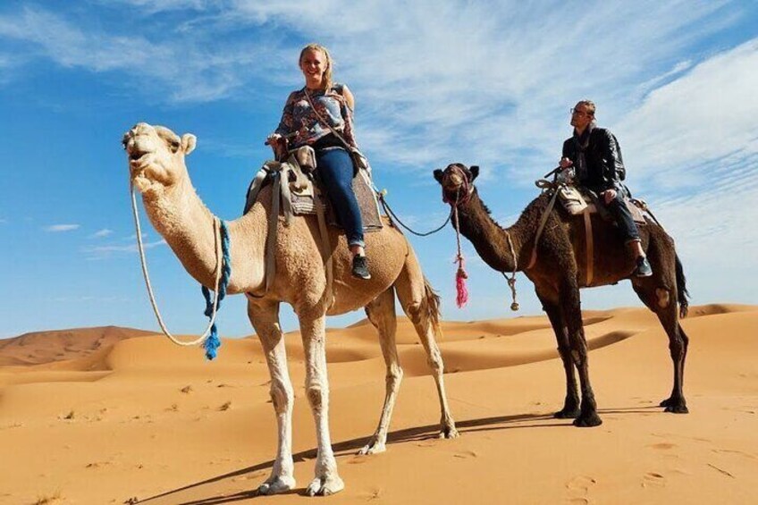 Camel Ride & Overnight Berber Camps in Merzouga Desert