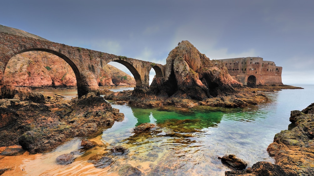 The Fort of São João Baptista in Portugal