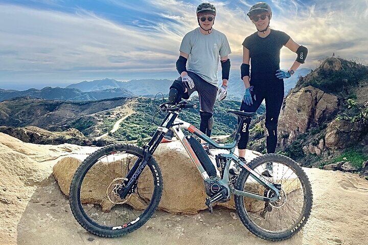 Beginner electric best sale mountain bike