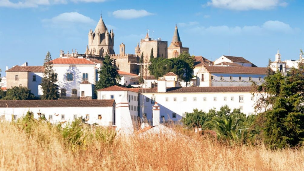 Sunny day view of Évora