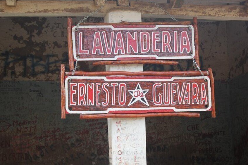 The former laundry of the Hospital of the Lord of Malta, here the body of Che Guevara was exposed to the international press in 1967.