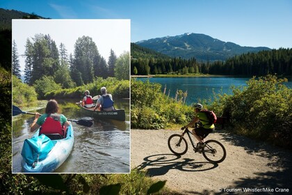 Fluss der goldenen Träume Tret- und Paddeltour - Selbstführung