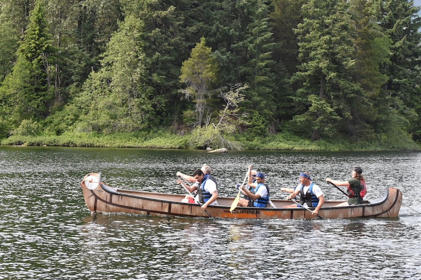 Alta Lake Voyageur Canoe Tour - Private Guided