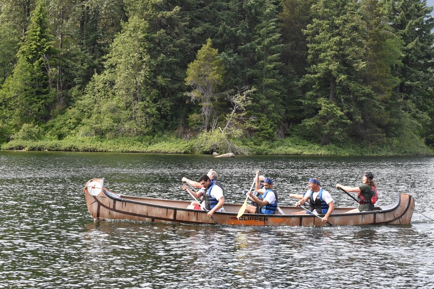 Alta Lake Voyageur Canoe Tour - Private Guided