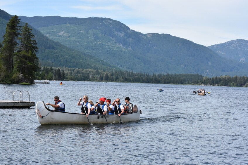 Alta Lake Voyageur Canoe Tour - Private Guided