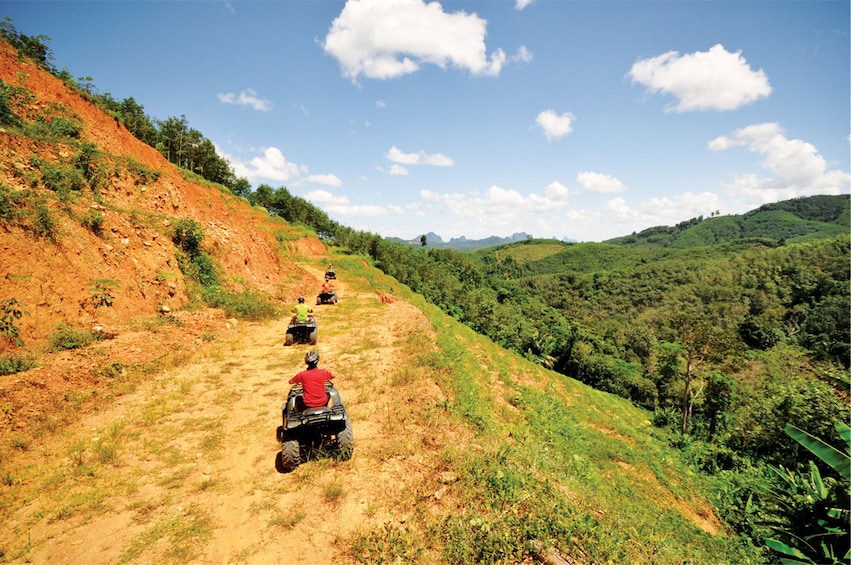 Morning Quad Bike ATV Tour in Phang Nga with Guide