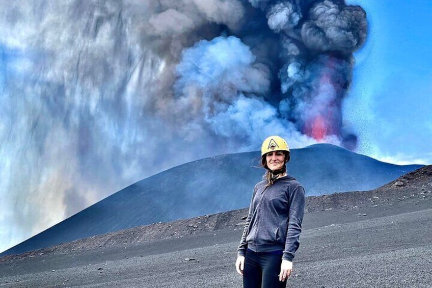 Explosive activity at the south east crater