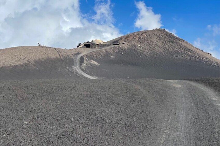 Lunar landscape at an altitude of 2800 meters