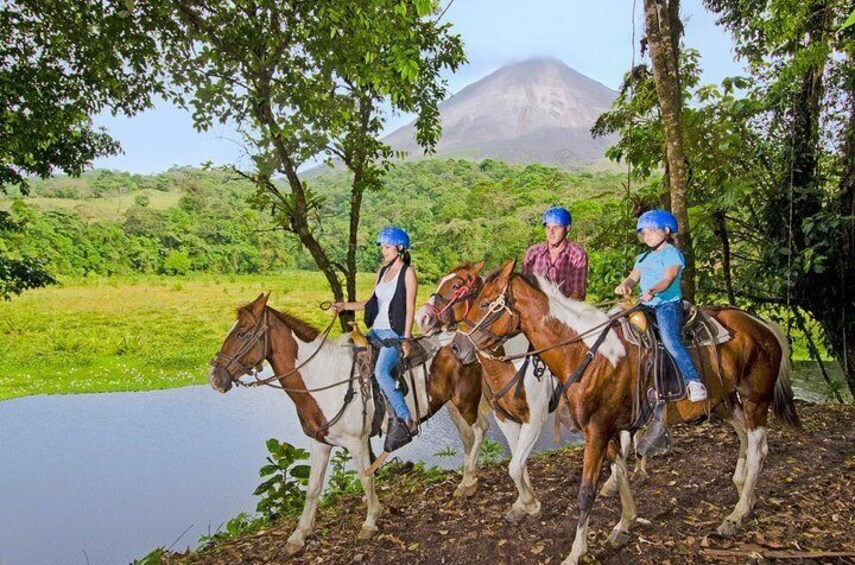 ARENAL RIVER, ARENAL VOLCANO