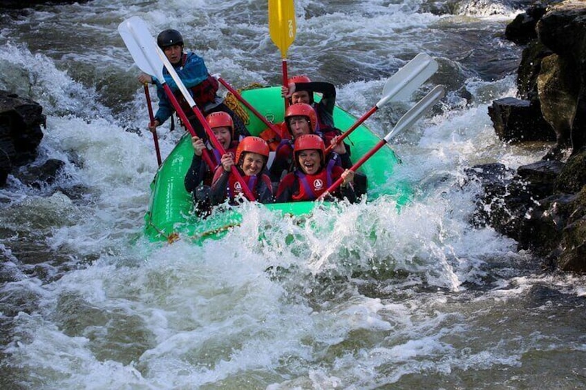 Whitewater Rafting Adventure in Llangollen 