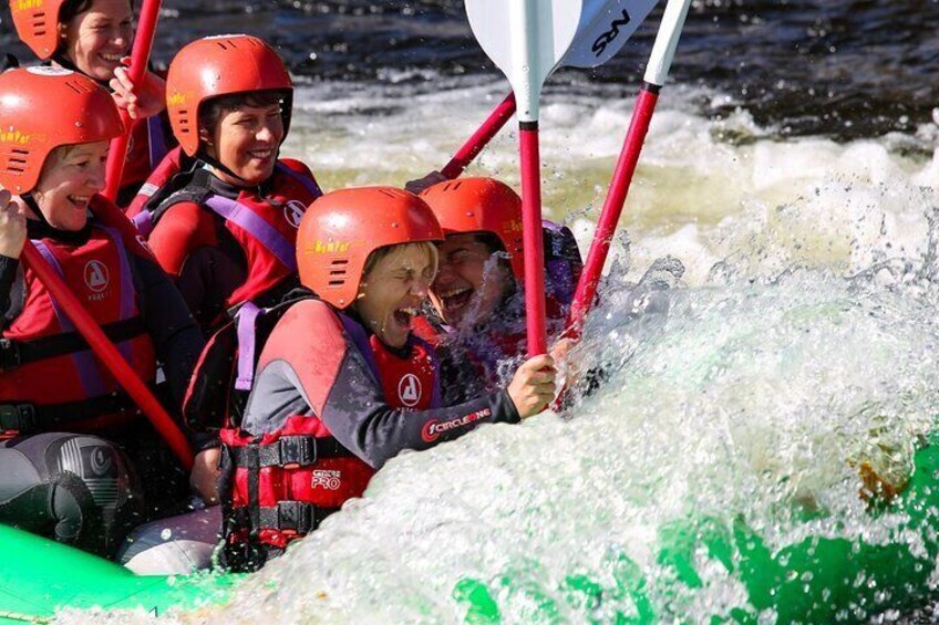 Whitewater Rafting Adventure in Llangollen 