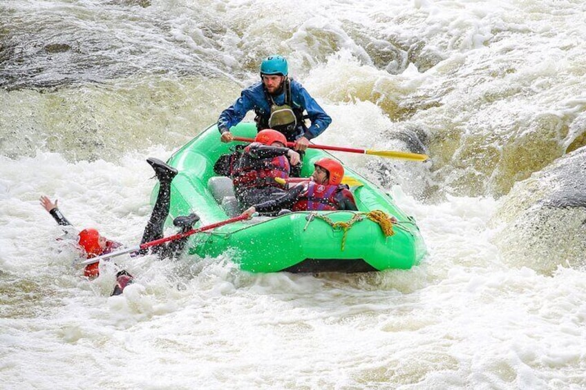 Whitewater Rafting Adventure in Llangollen 