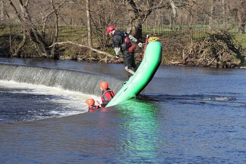 Whitewater Rafting Adventure in Llangollen 