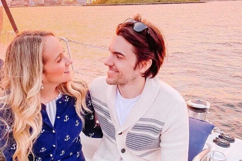 Sunset Wine and Cheese Yacht Sailing 