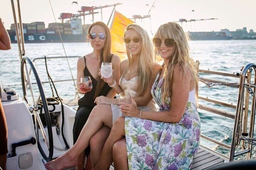Sunset Wine and Cheese Yacht Sailing 