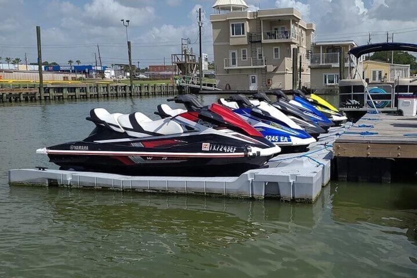 1-hour Single Jet Ski Rental in Seabrook - up to 2 passengers