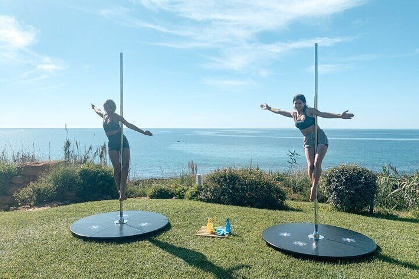 Summer Pole Session in Praia da Luz, Algarve