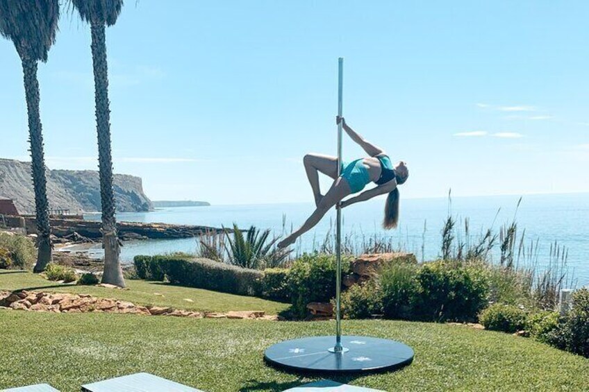 Summer Pole Session in Praia da Luz, Algarve