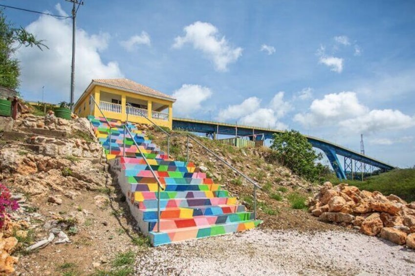 Colored Stairs Otrobanda