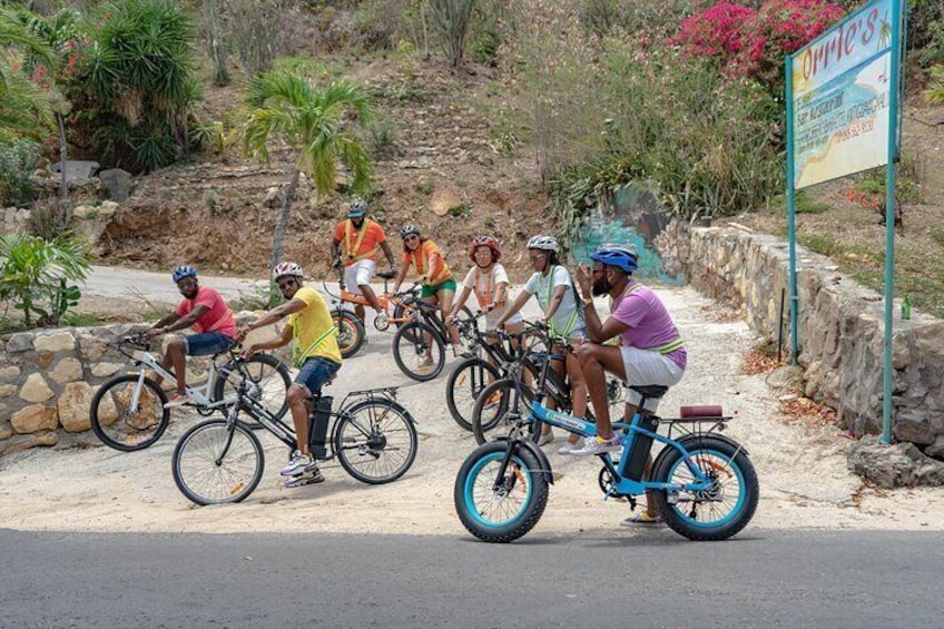 Half-Day Small-Group E-Bike Guided Tour in Antigua