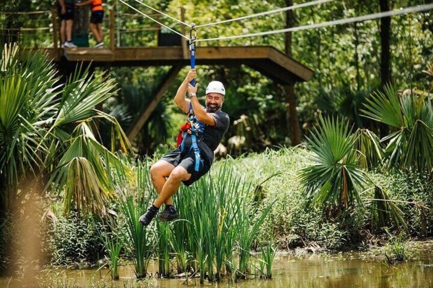 New Orleans Zipline Swamp Tour