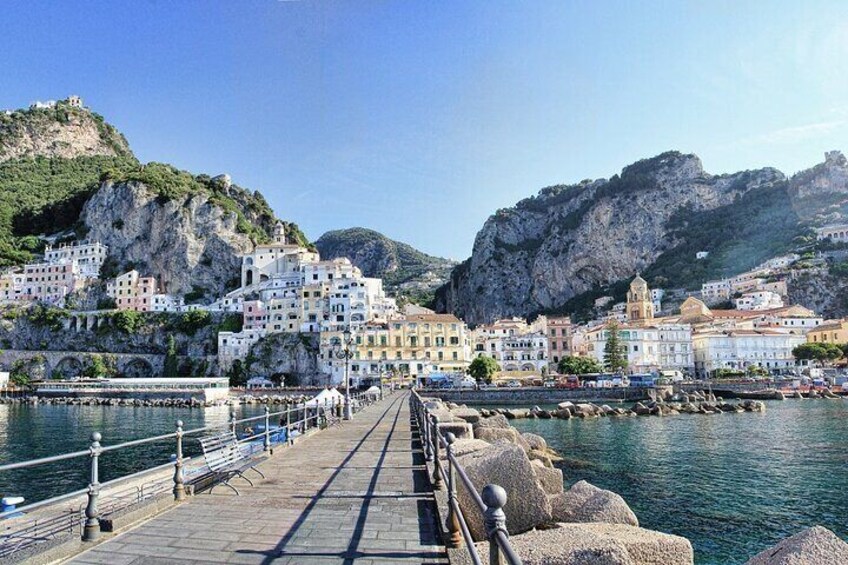 Full-Day Tour of the Amalfi Coast and Pompeii from Naples
